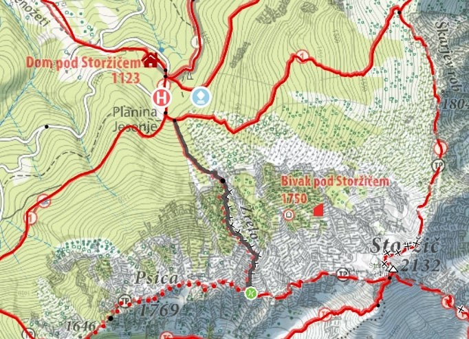 DELO NA POTI | zapora skozi Žrelo na Storžič
